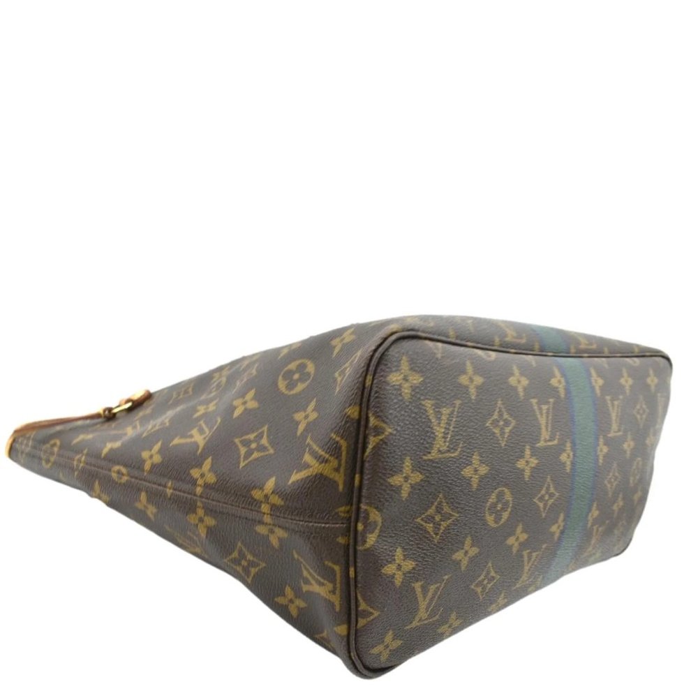 LOUIS VUITTON Neverfull My LV Heritage Monogram Canvas Tote Bag Brown - Picture 9 of 12